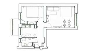 Апартаменты Apartment Katamaran Краков Апартаменты-4